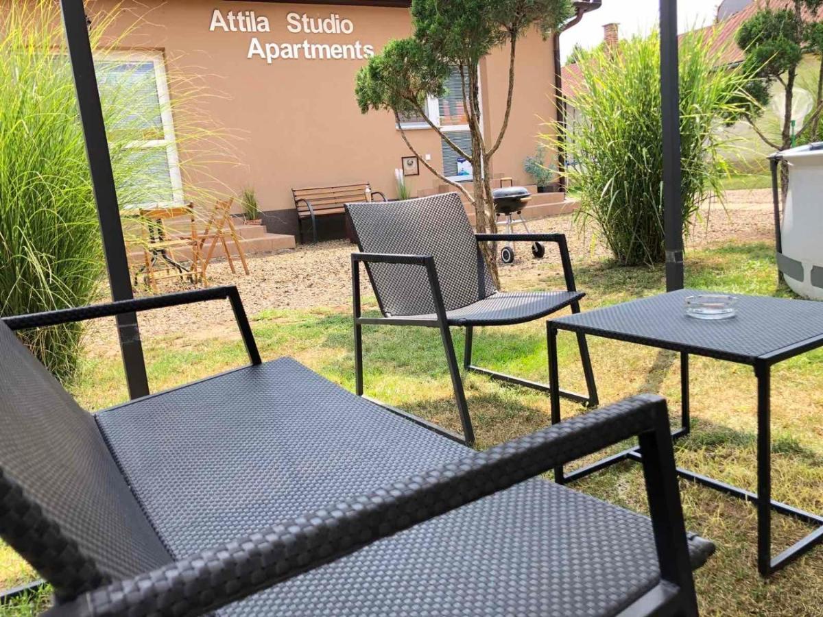 Attila Studio Apartments Hajdúszoboszló Exterior foto